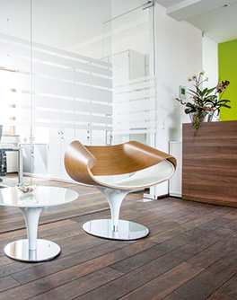 Ein Foto der Büroräume